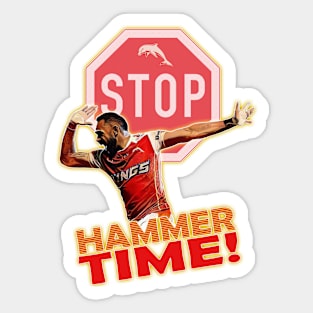 (Redcliffe) Dolphins - Hamiso Tabuai-Fidow - HAMMER TIME Sticker